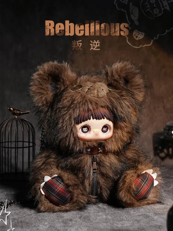 MAYMEI Rebel Doll Series Plush Backpack Blind Box - Canvas & Charms