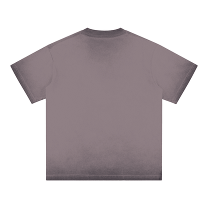 Mercury Retrograde Gradient Reverse Dyed Loose Cotton T-Shirt - Canvas & Charms
