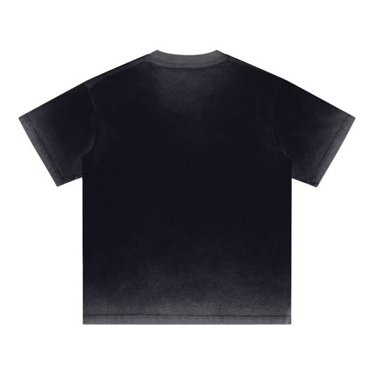 Mercury Retrograde Gradient Reverse Dyed Loose Cotton T-Shirt - Canvas & Charms
