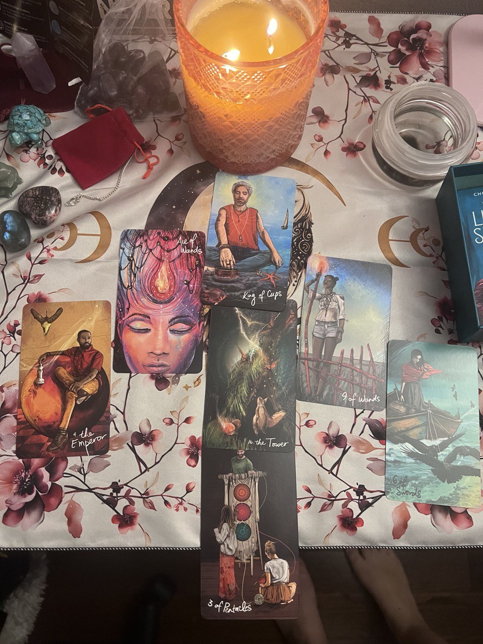 7 Card Tarot Reading for Love Life "Heart’s Path"