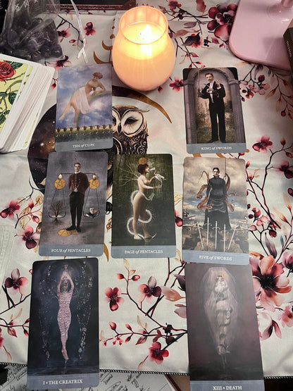 7 Card Tarot Reading for Love Life "Heart’s Path"