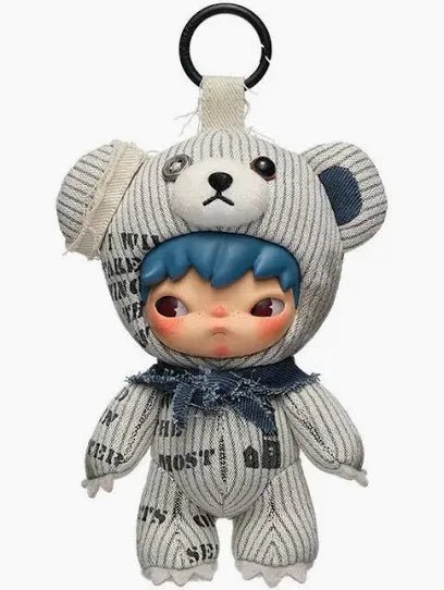 POP MART Hirono Freedom Island Series Plush Doll UK Exclusive - Canvas & Charms