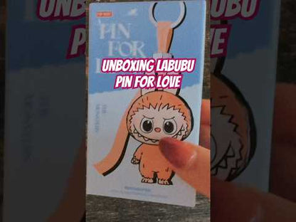 Labubu Pin for Love Series THE MONSTERS POP Mart Authentic Vinyl Plush Pendant Blind Box (N-Z)