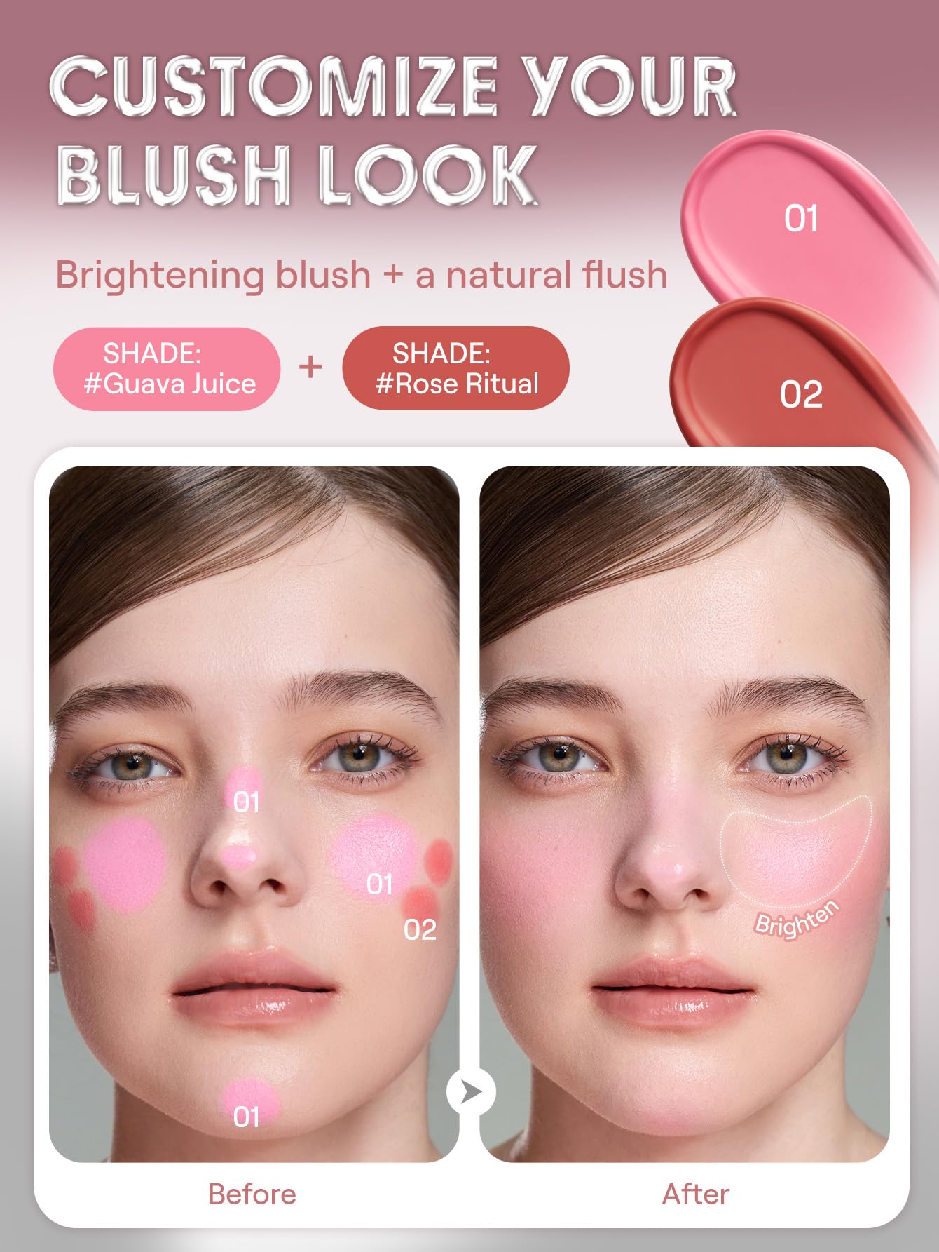 SHEGLAM Buttery Bliss Blush Stick Cream Milk Makeup Blush - Cherry Pick - Canvas & Charms