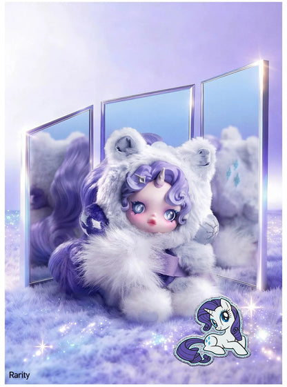 SKULLPANDA × My Little Pony Series Plush Doll Pendant Authentic Pop Mart - Canvas & Charms