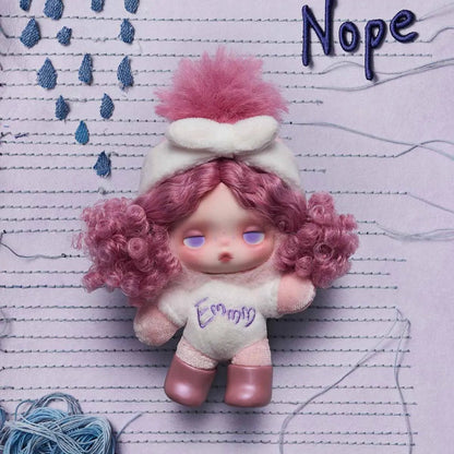 SKULLPANDA Off Mode Series Plush Doll Pendant - Canvas & Charms