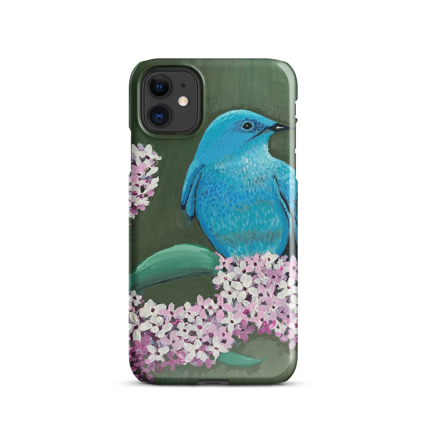 Mountain Bluebird Art Snap case for iPhone®