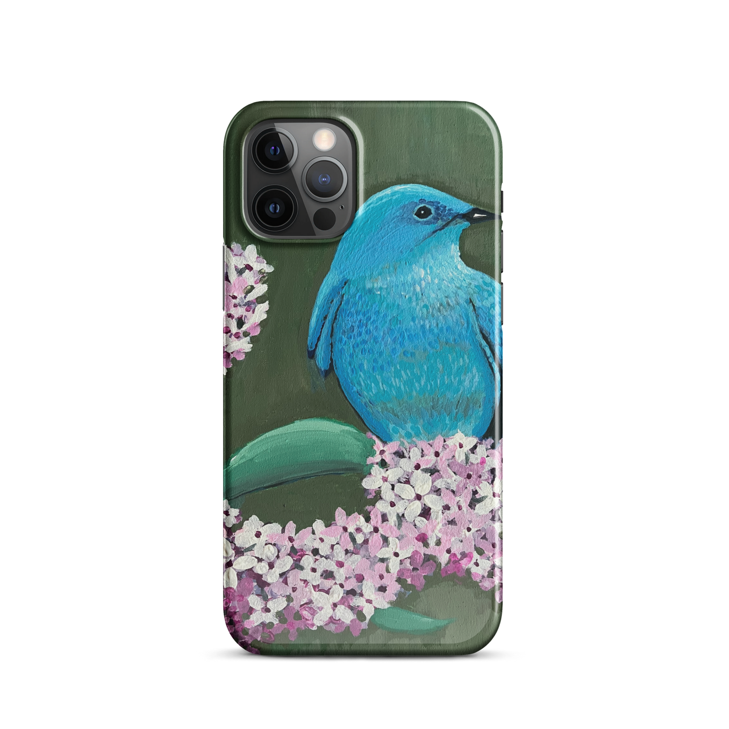 Mountain Bluebird Art Snap case for iPhone®