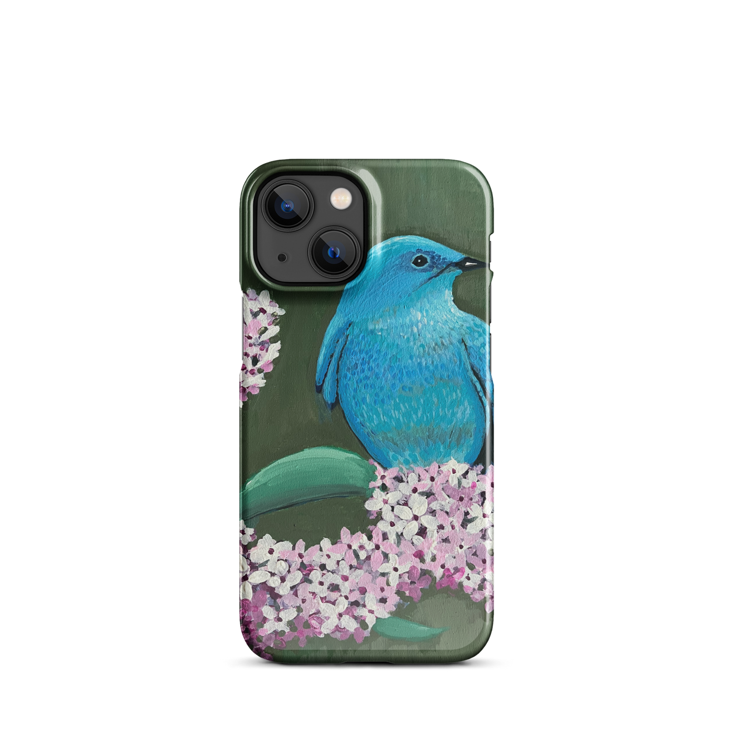 Mountain Bluebird Art Snap case for iPhone®