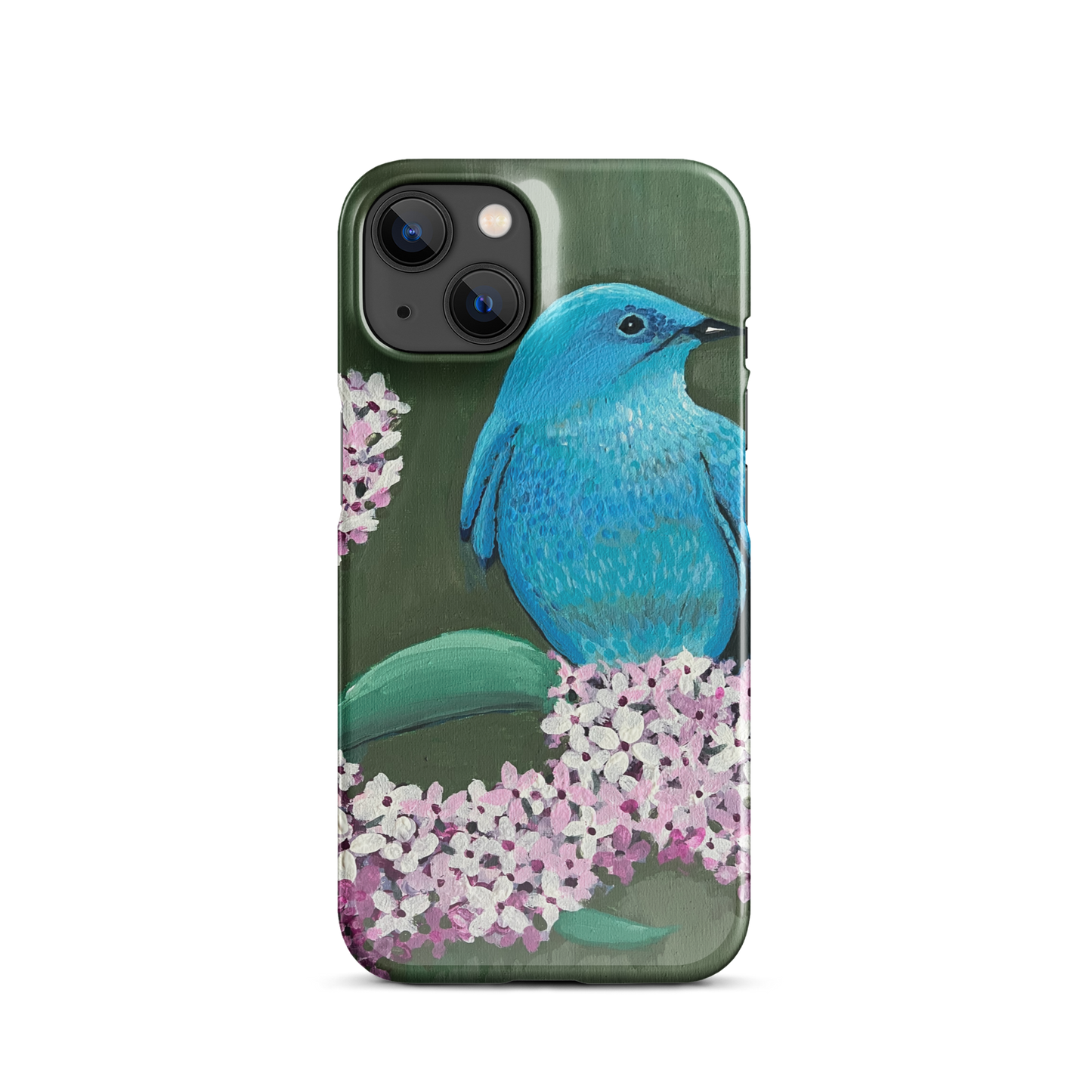 Mountain Bluebird Art Snap case for iPhone®