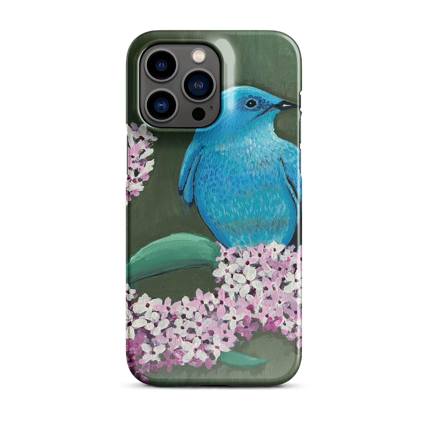 Mountain Bluebird Art Snap case for iPhone®