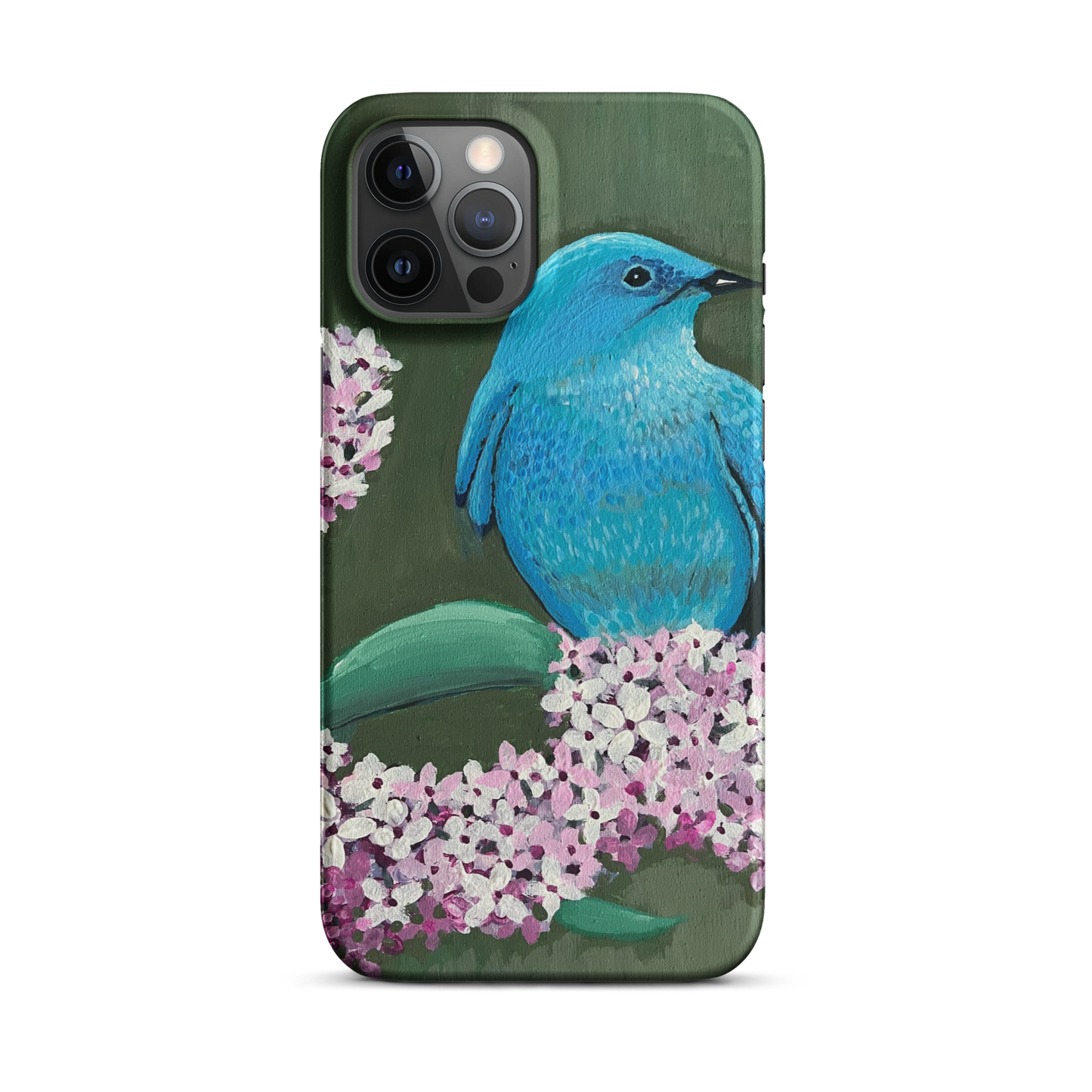 Mountain Bluebird Art Snap case for iPhone®