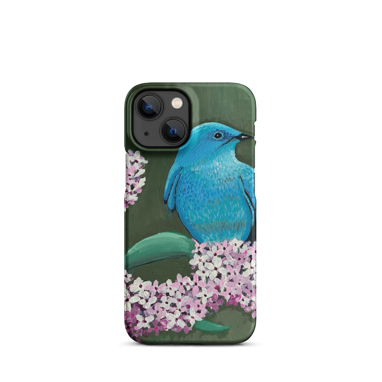 Mountain Bluebird Art Snap case for iPhone®