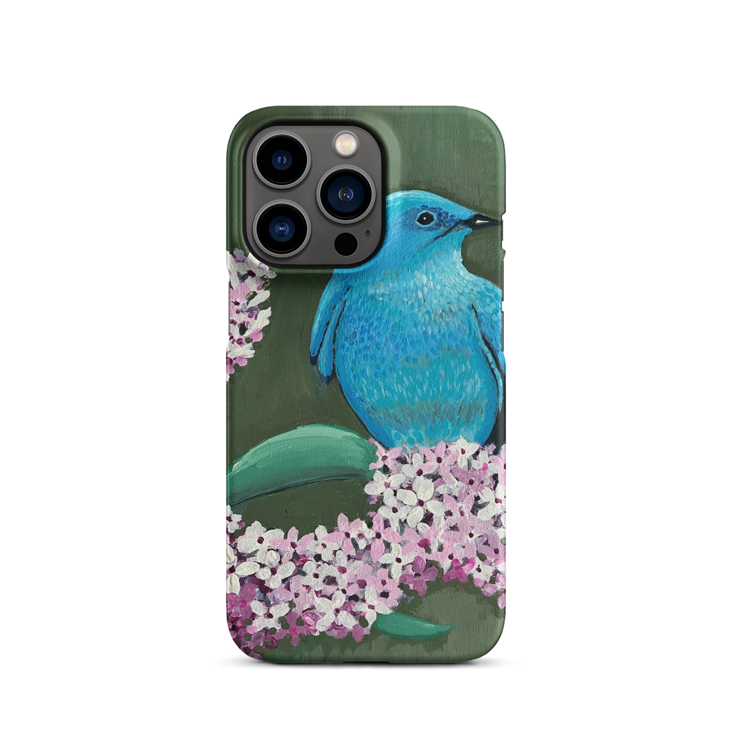 Mountain Bluebird Art Snap case for iPhone®