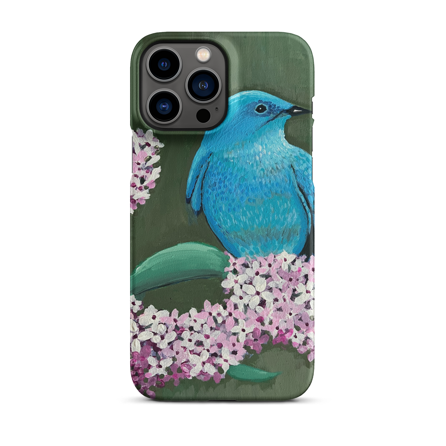 Mountain Bluebird Art Snap case for iPhone®