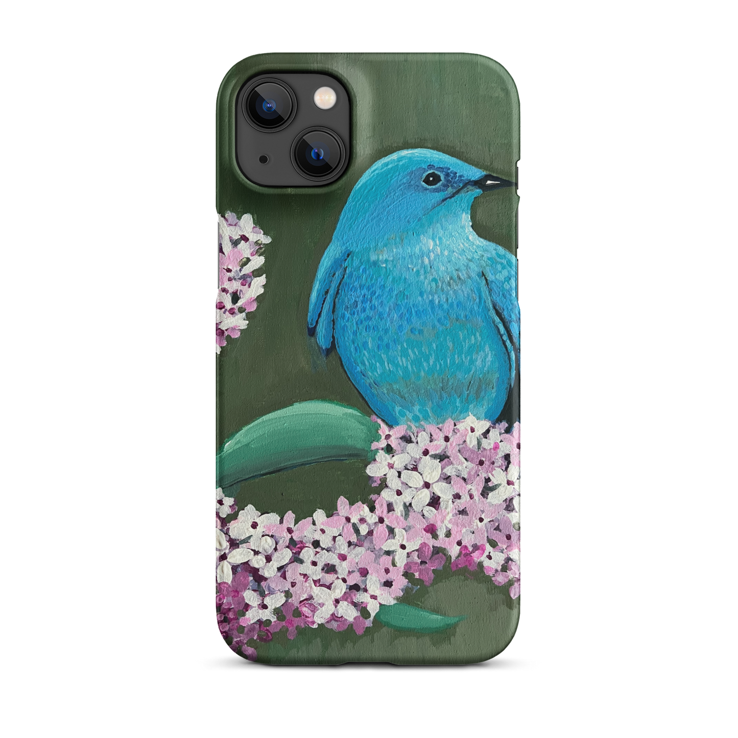 Mountain Bluebird Art Snap case for iPhone®