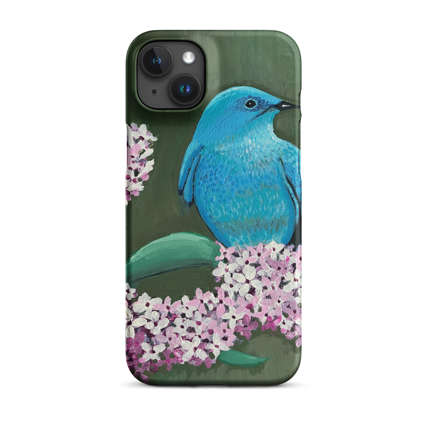 Mountain Bluebird Art Snap case for iPhone®