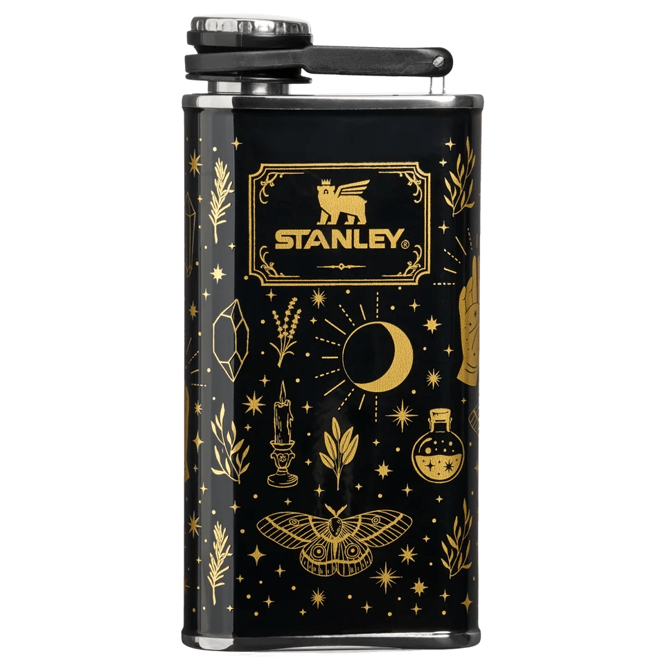 Stanley Halloween Easy-Fill Wide Mouth Flask | 8 OZ Black Magic - Canvas & Charms