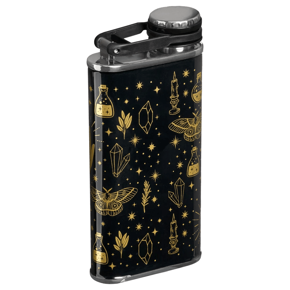 Stanley Halloween Easy-Fill Wide Mouth Flask | 8 OZ Black Magic - Canvas & Charms
