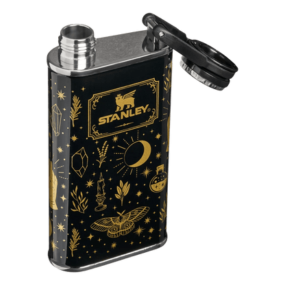 Stanley Halloween Easy-Fill Wide Mouth Flask | 8 OZ Black Magic - Canvas & Charms