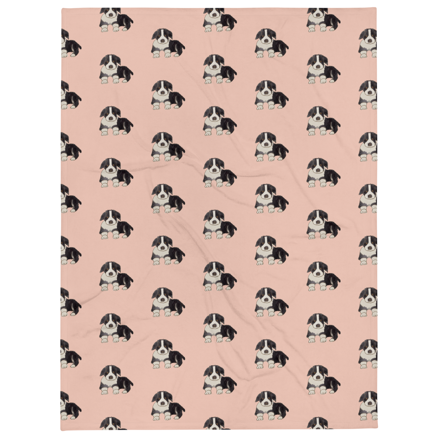 Puppy Pattern Cute Throw Blanket