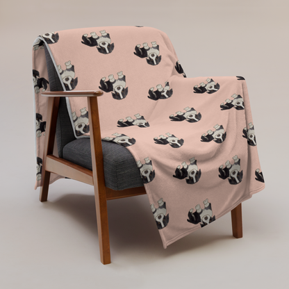 Puppy Pattern Cute Throw Blanket