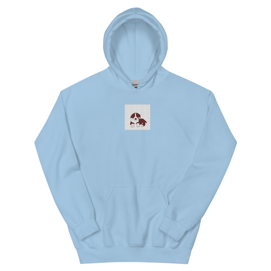 Puppy Embroidery Unisex Heavy Blend Hoodie