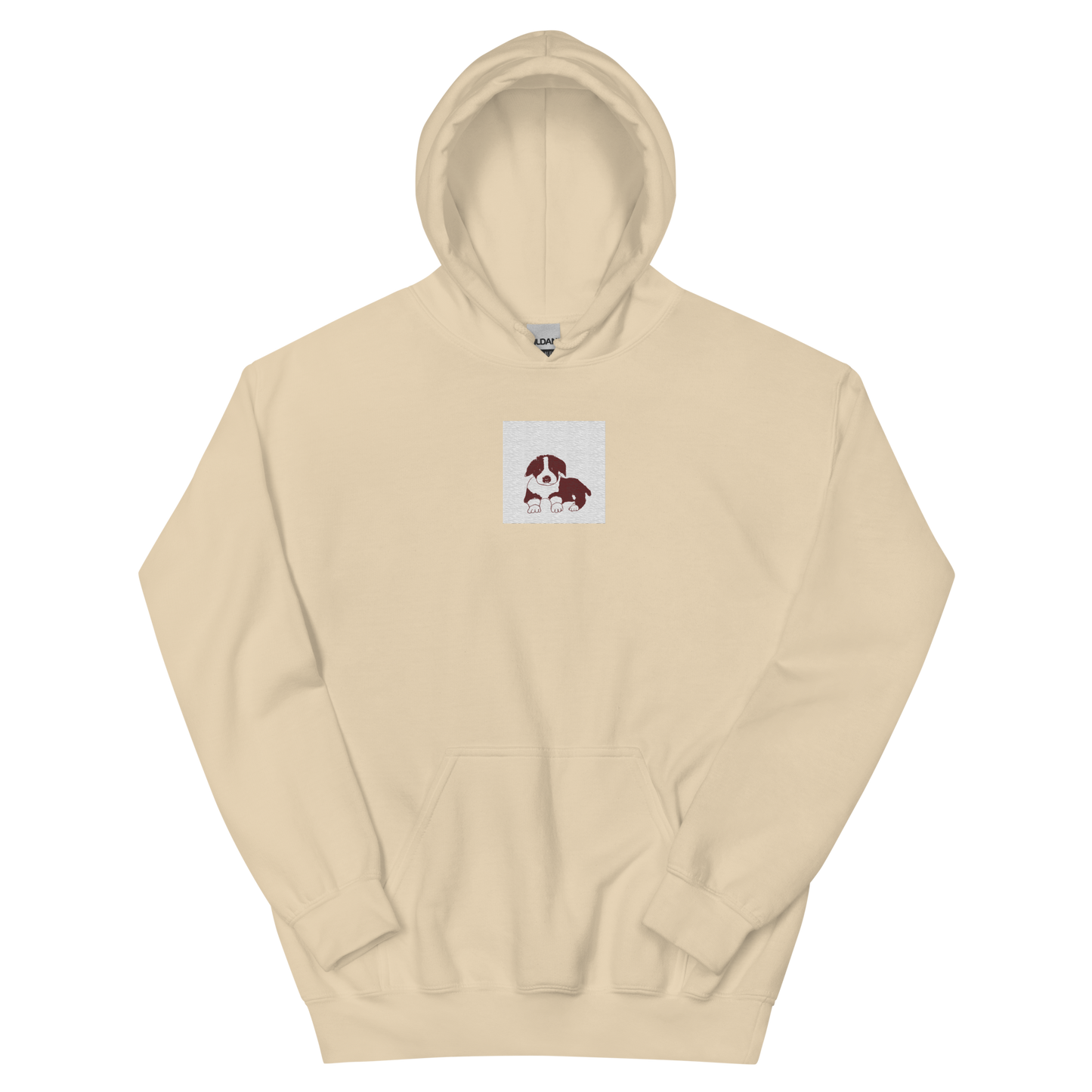 Puppy Embroidery Unisex Heavy Blend Hoodie