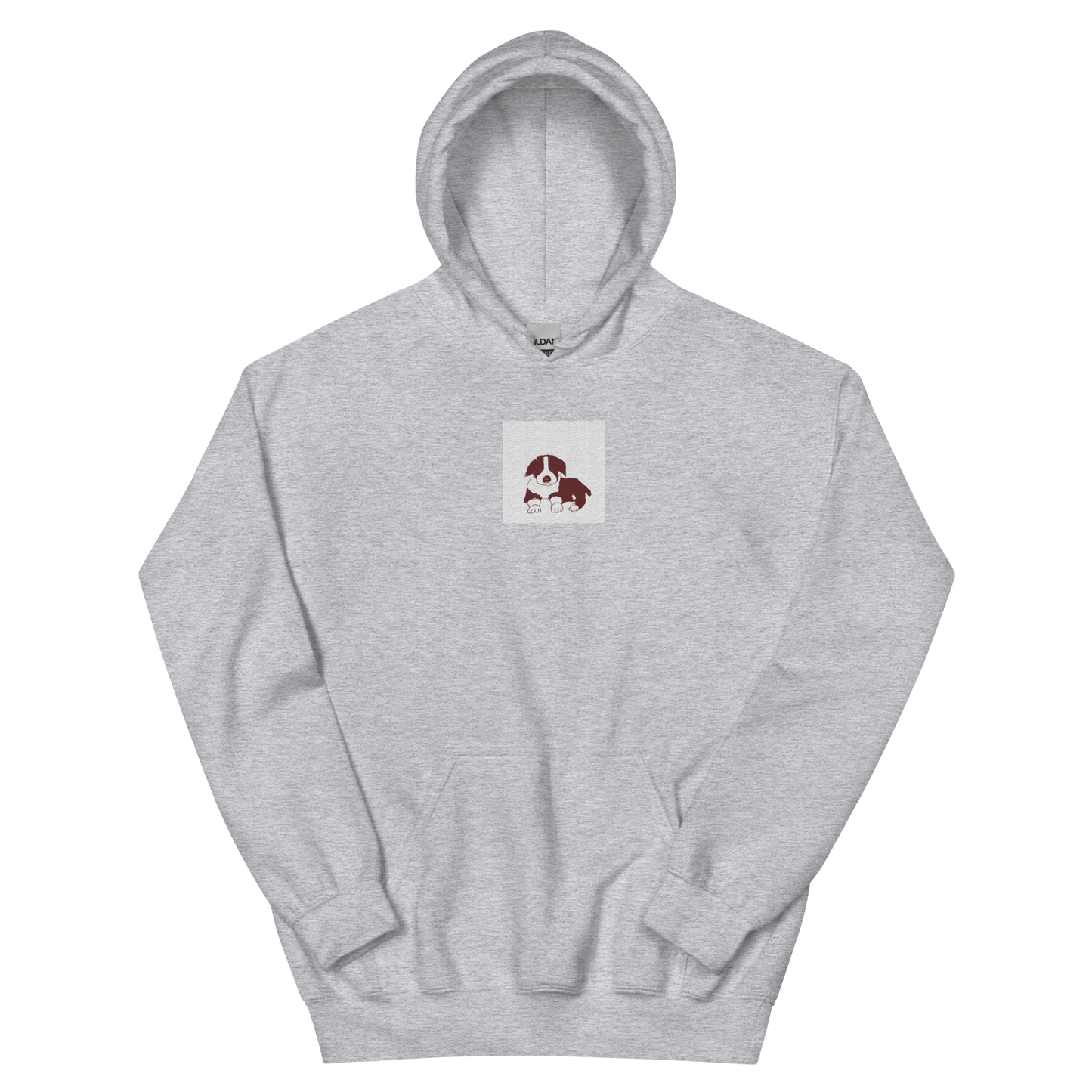 Puppy Embroidery Unisex Heavy Blend Hoodie