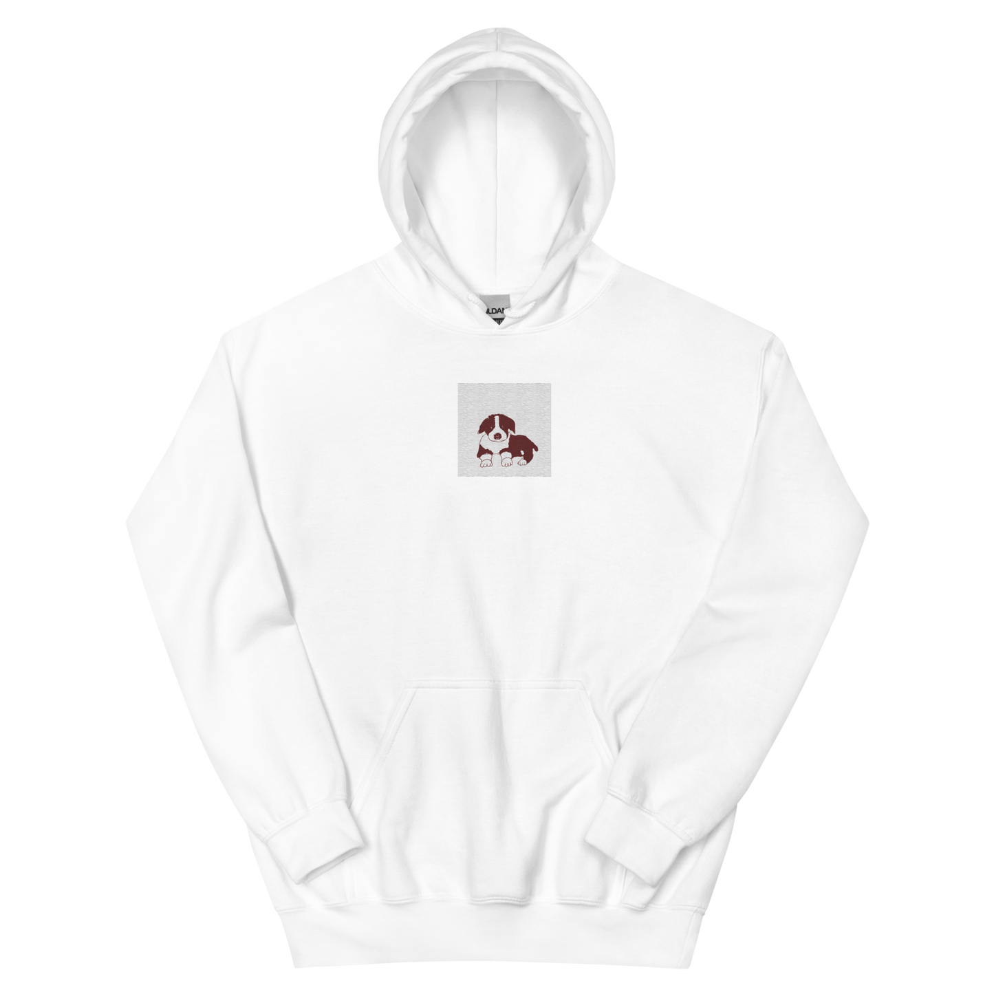 Puppy Embroidery Unisex Heavy Blend Hoodie