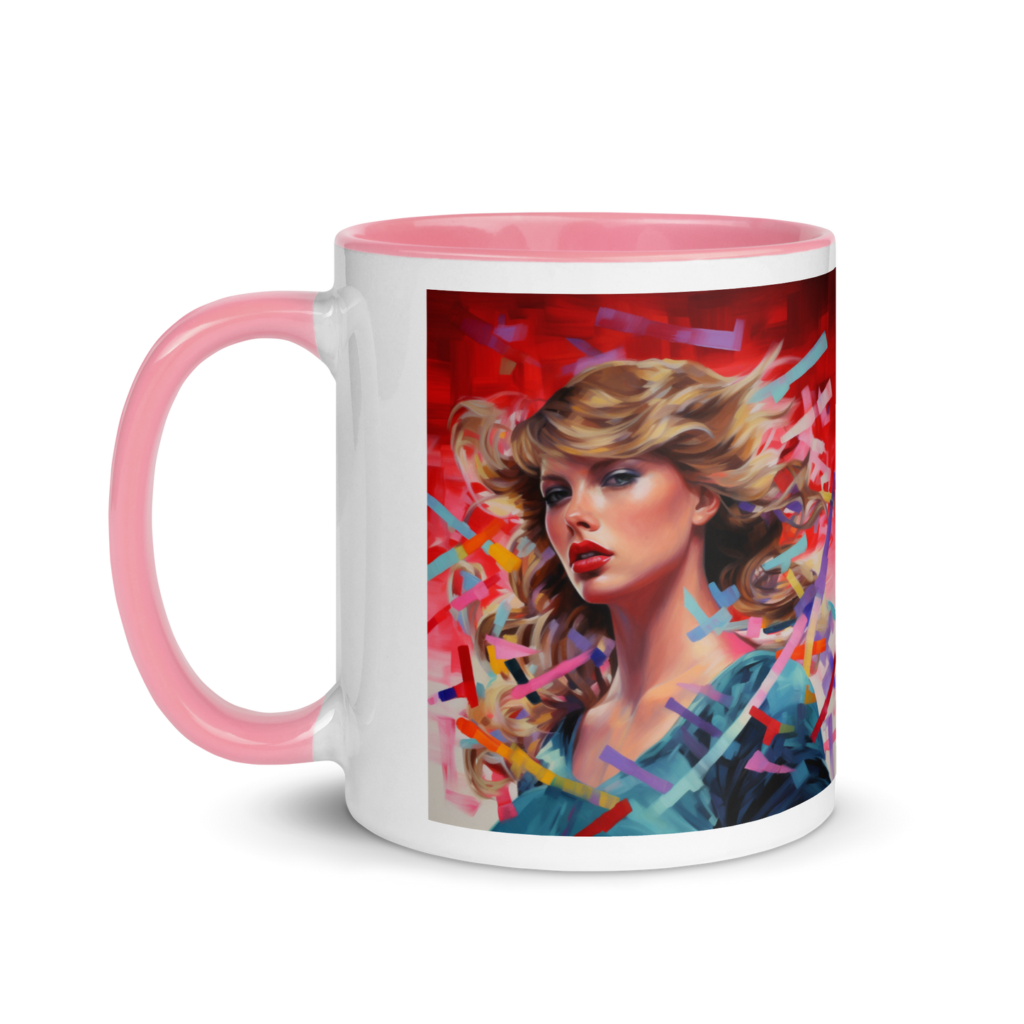 Taylor Fan Art Mug with Color Inside