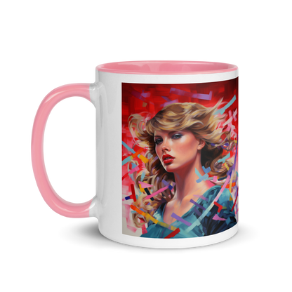 Taylor Fan Art Mug with Color Inside