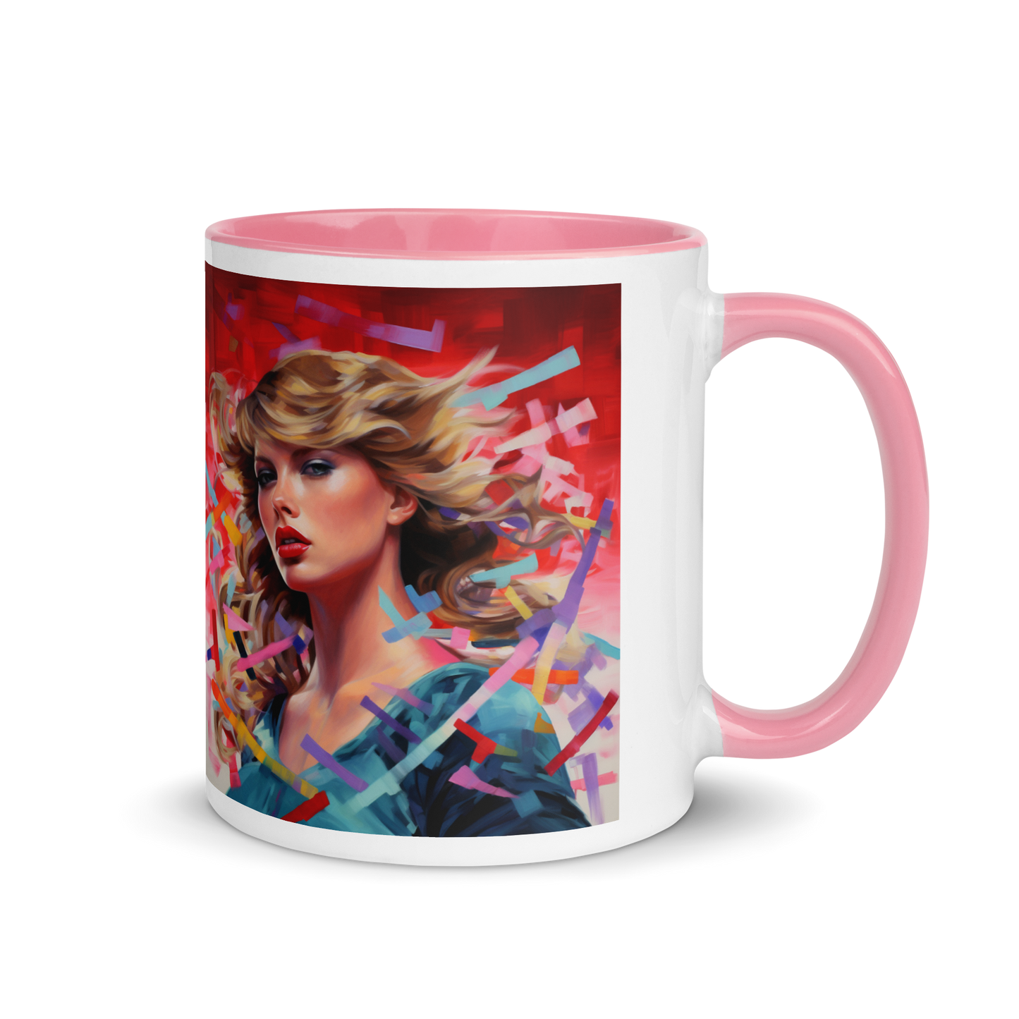 Taylor Fan Art Mug with Color Inside