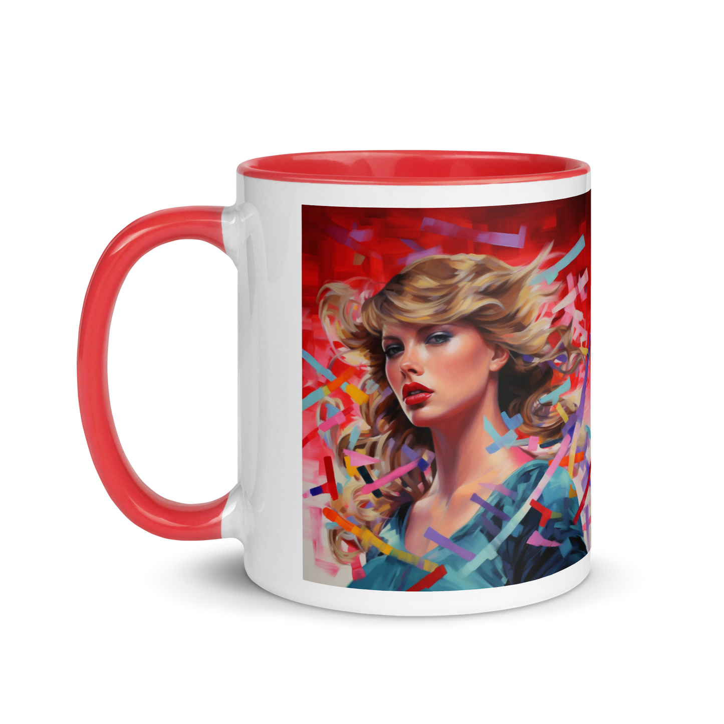 Taylor Fan Art Mug with Color Inside