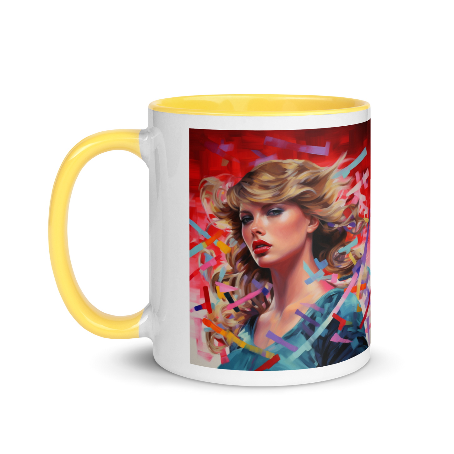 Taylor Fan Art Mug with Color Inside