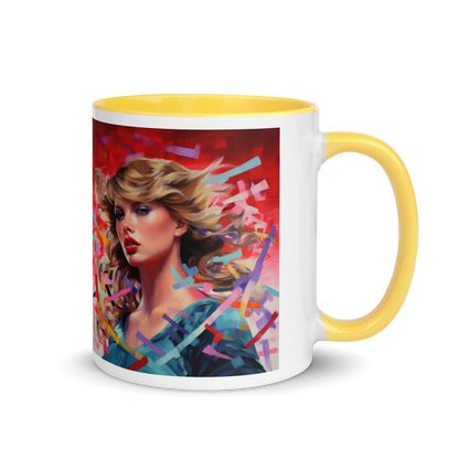 Taylor Fan Art Mug with Color Inside