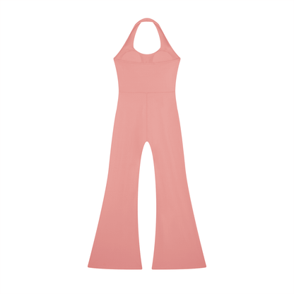 Witch Please Women’s Halter Flared Jumpsuit - Canvas & Charms