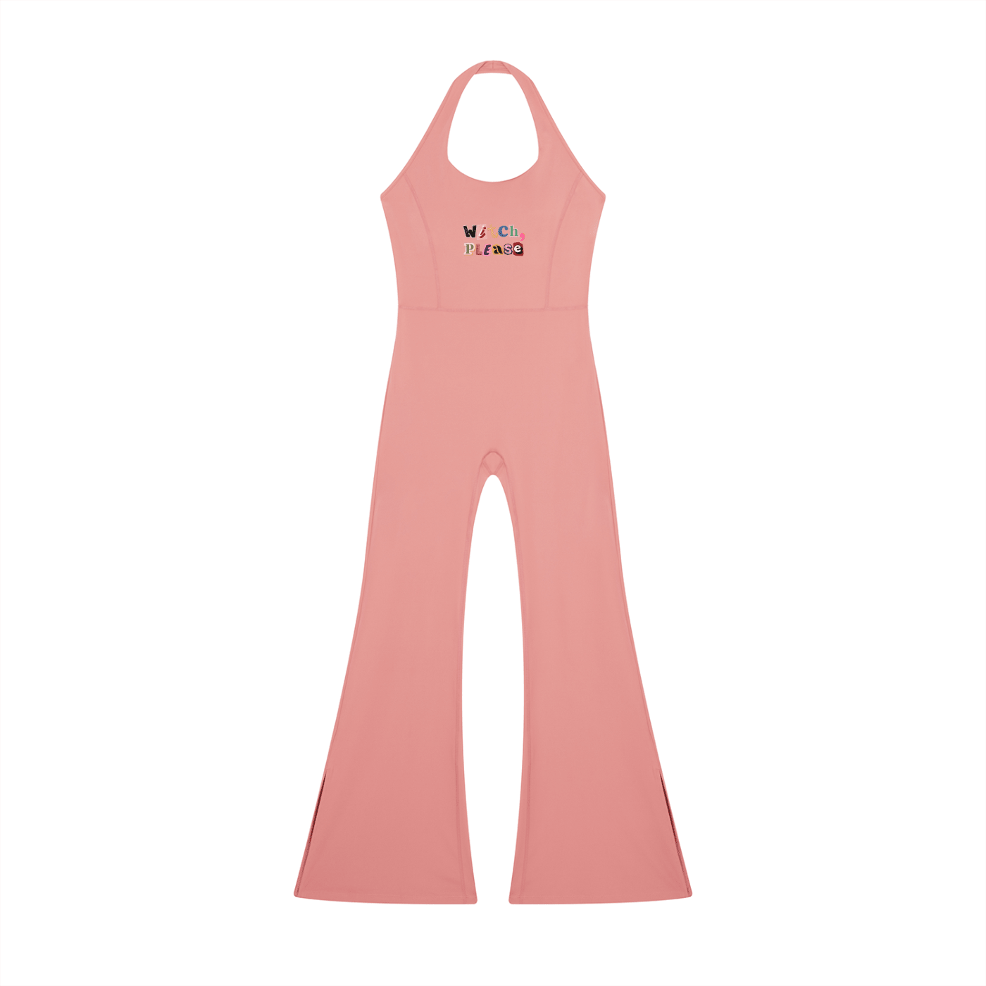 Witch Please Women’s Halter Flared Jumpsuit - Canvas & Charms