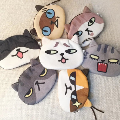 women's cat plush zipper coin purses - Canvas & Charms